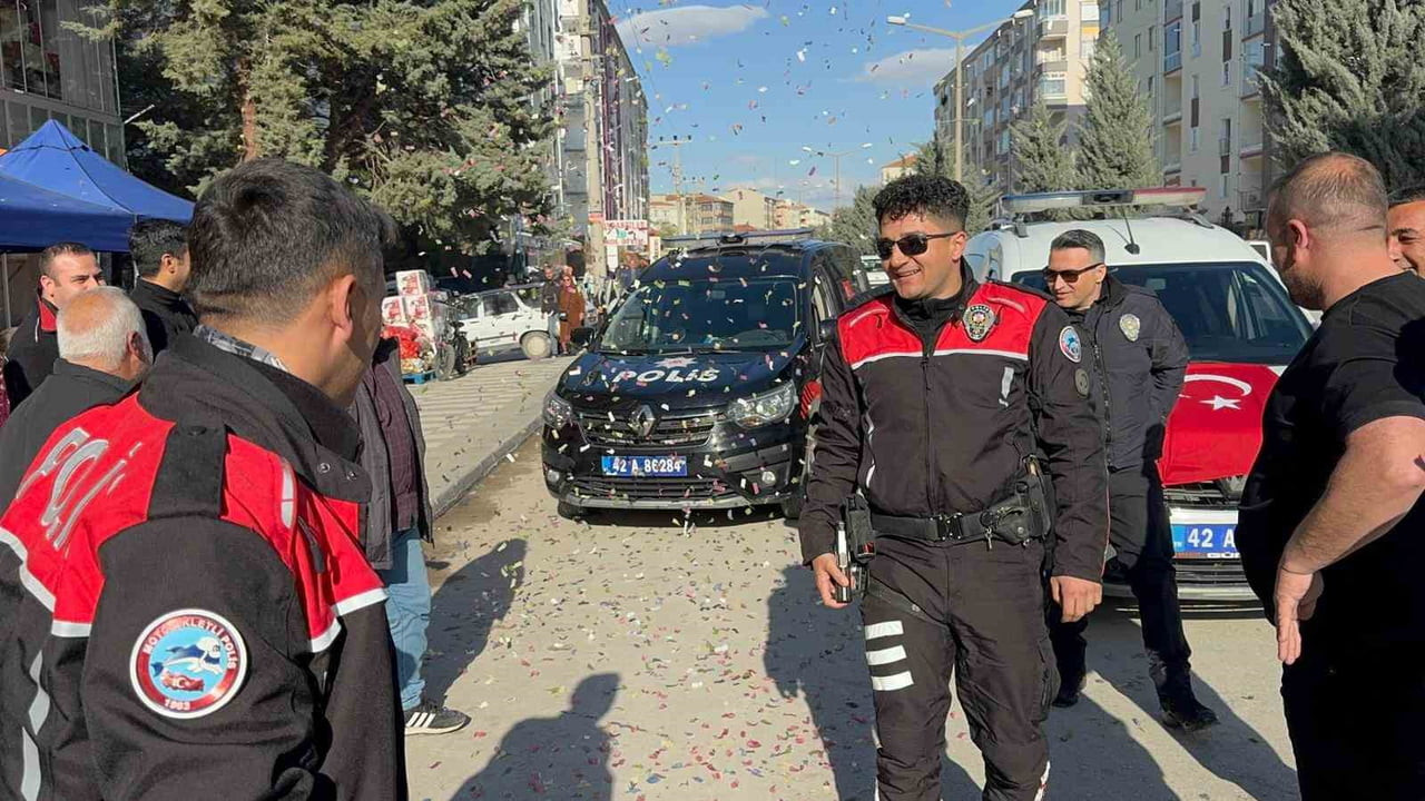 KONYA’NIN EREĞLİ İLÇESİNDE KAVGA İHBARI ÜZERİNE OLAY YERİNE GİDEN POLİS EKİPLERİ, SÜRPRİZLE...