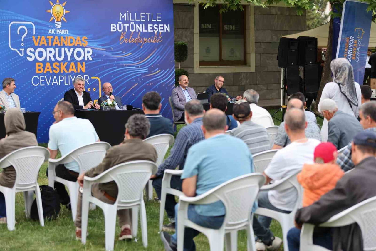 KONYA’NIN MERKEZ SELÇUKLU İLÇE BELEDİYE BAŞKANI AHMET PEKYATIRMACI, "VATANDAŞ SORUYOR, BAŞKAN...