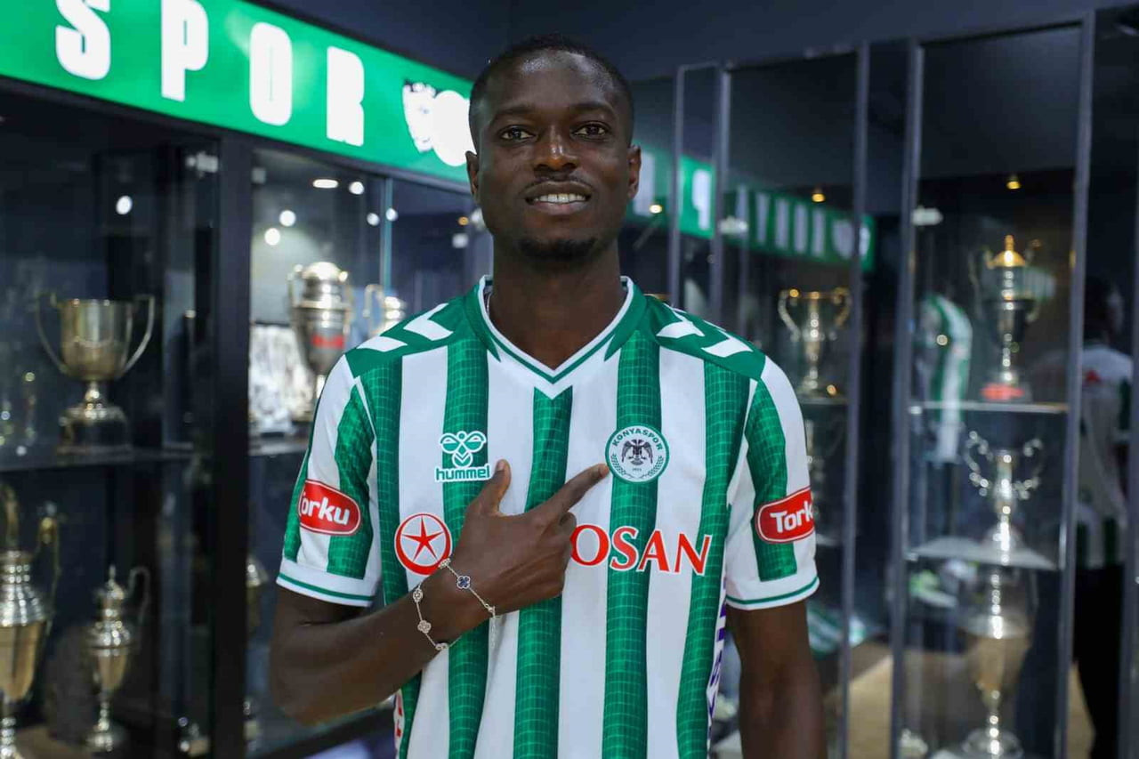 KONYASPOR, GAMBİYALI KANAT OYUNCUSU EBRİMA COLLEY İLE SATIN ALMA OPSİYONUYLA KİRALIK OLARAK...