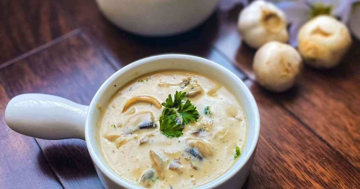 Kremalı Mantar Çorbası Nasıl Yapılır