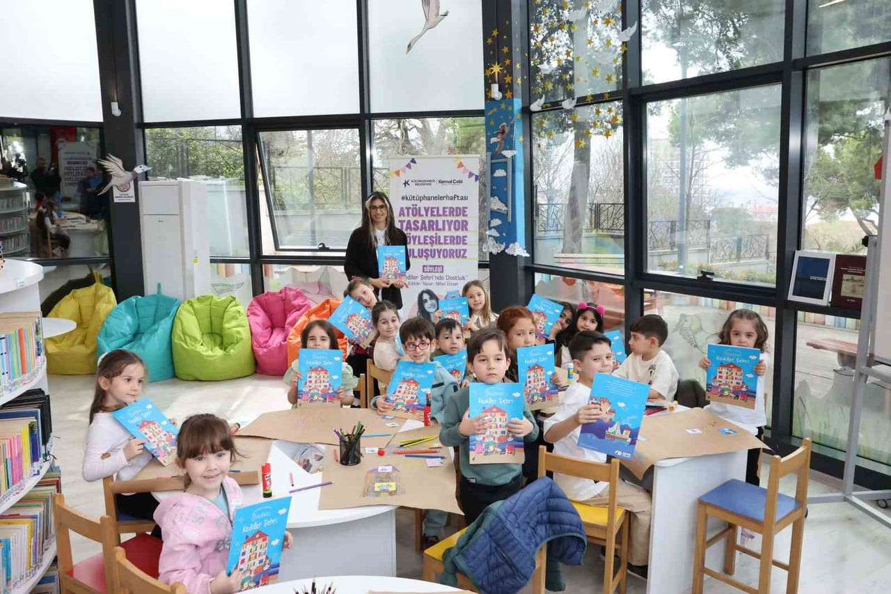KÜÇÜKÇEKMECE’DE HİZMETE AÇILAN ADNAN ÖZYALÇINER ÇOCUK KÜTÜPHANESİ İLE DE İLÇEDEKİ KÜTÜPHANE SAYISI...