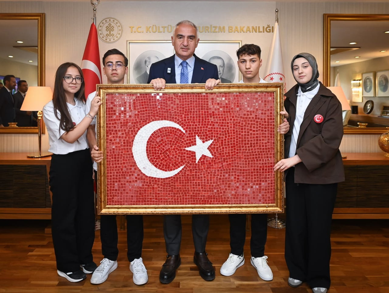 KÜLTÜR VE TURİZM BAKANI MEHMET NURİ ERSOY, 19 MAYIS ATATÜRK’Ü ANMA, GENÇLİK VE SPOR BAYRAMI...