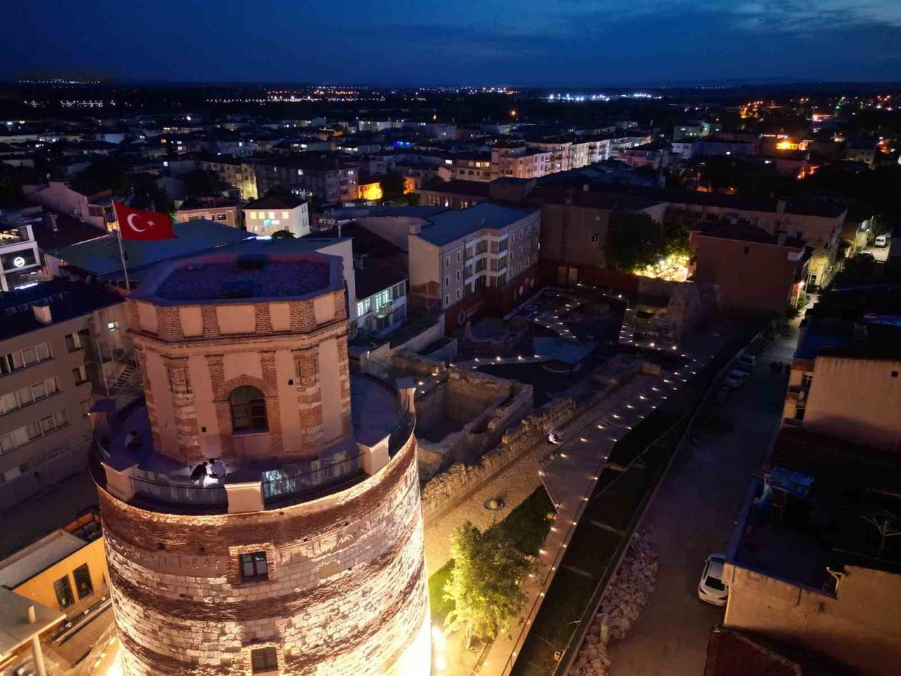 KÜLTÜR VE TURİZM BAKANLIĞI'NCA RESTORASYONU TAMAMLANAN EDİRNE MAKEDONYA ESKİ SAAT KULESİ...