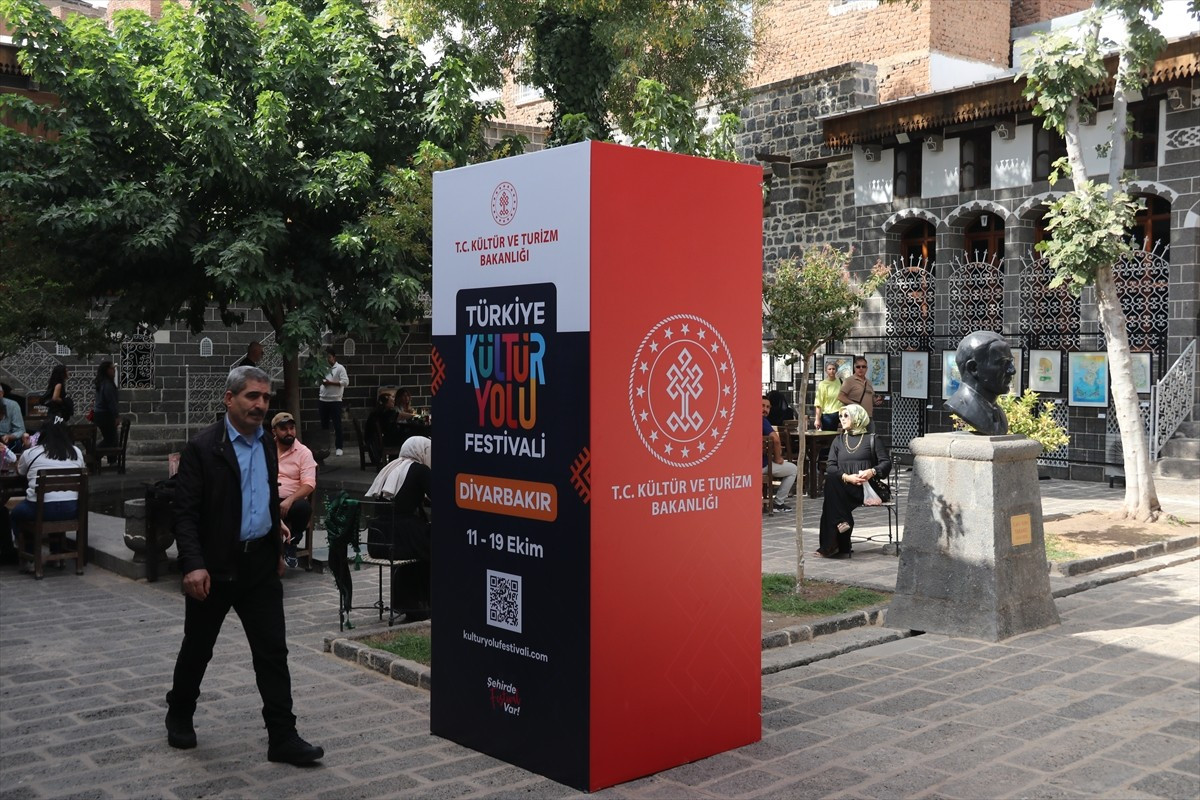 Kültür ve Turizm Bakanlığınca düzenlenen "Diyarbakır Kültür Yolu Festivali" kapsamında tarihi...