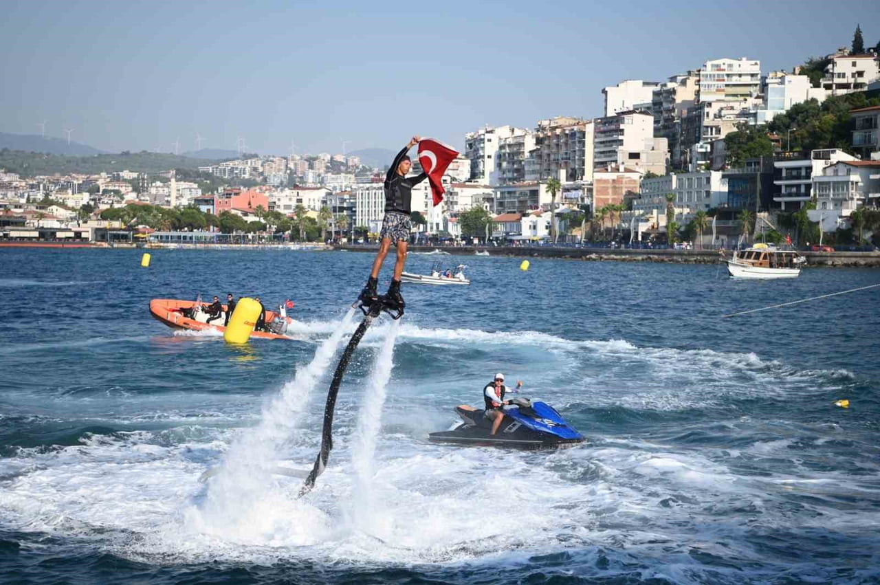 KUŞADASI’NDA 1 TEMMUZ DENİZCİLİK VE KABOTAJ BAYRAMI’NIN 100’ÜNCÜ YILI, GÜN BOYU DÜZENLENEN TÖREN...