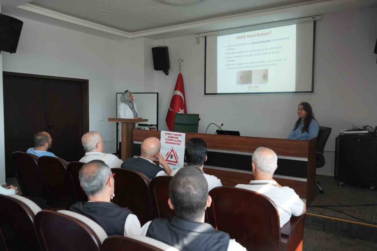KÜTAHYA OBM PERSONELİNE KKKA HASTALIĞINA KARŞI BİLGİLENDİRME EĞİTİMİ