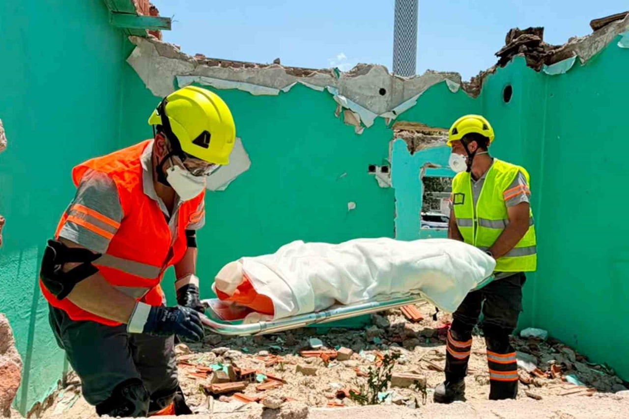 KÜTAHYA OSB ARAMA KURTARMA EKİBİ, AFAD TATBİKATINDA BAŞARIYLA GÖREV ALDI