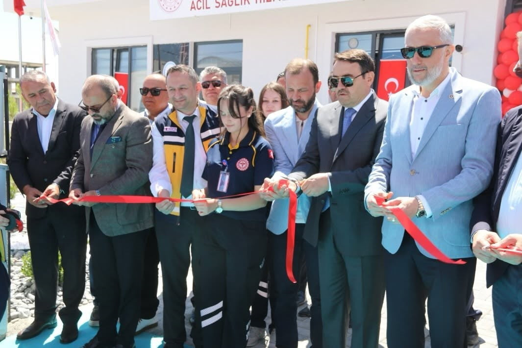 KÜTAHYA OSB'NİN DESTEKLERİYLE YAPILAN 112 ACİL SAĞLIK HİZMETLERİ İSTASYONU HİZMETE AÇILDI