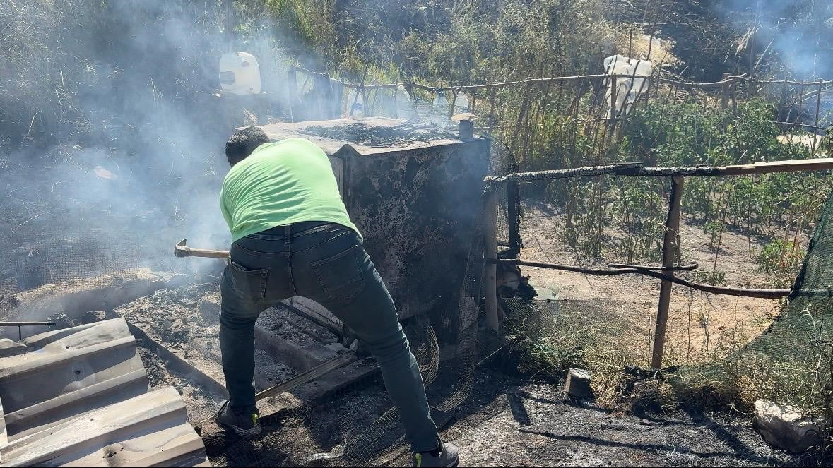 KÜTAHYA'DA DEMİR YOLU GEÇİDİ YAKININDA ÇIKAN OT YANGINI, RÜZGARIN ETKİSİYLE KISA SÜREDE BÜYÜYEREK...