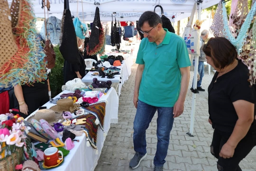 KÜTAHYA'DA KADIN EL EMEĞİ GÜNLERİ İLGİ GÖRDÜ