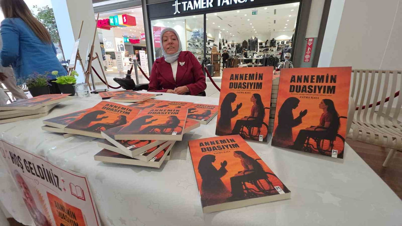 KÜTAHYA'DA YAŞAYAN ENGELLİ YAZAR FATMA KAYA, HAYAT MÜCADELESİNİ, ANNESİNİN SEVGİSİNİ VE YAŞADIĞI...