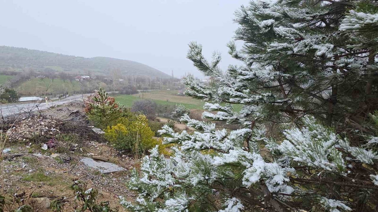 Kütahya’da Nisan Karı Üreticileri Endişelendiriyor