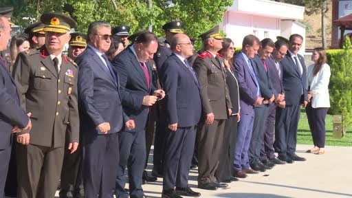 Kuzey Kıbrıs Türk Cumhuriyeti'ndeki (KKTC) Boğaz Şehitliği'nde 15 Temmuz Demokrasi ve Milli Birlik...