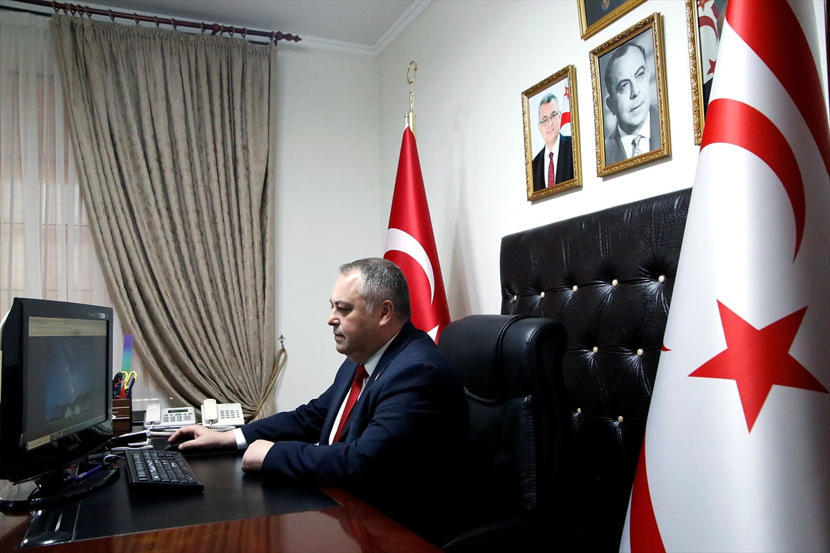 Kuzey Kıbrıs Türk Cumhuriyeti'nin (KKTC) Bişkek Temsilcisi Tahir Osman Tahir, Anadolu Ajansının...