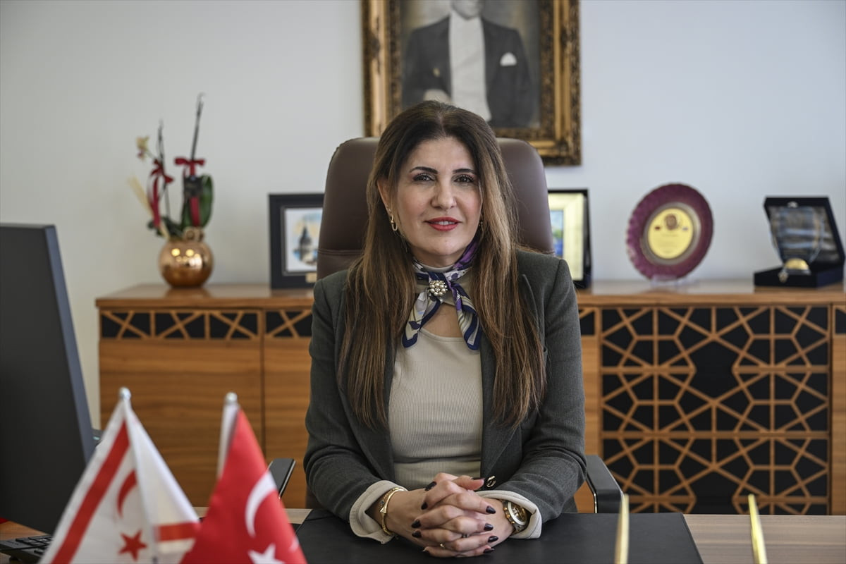 Kuzey Kıbrıs Türk Cumhuriyeti'nin (KKTC) İstanbul Başkonsolosu Zalihe Mendeli, Anadolu Ajansının...