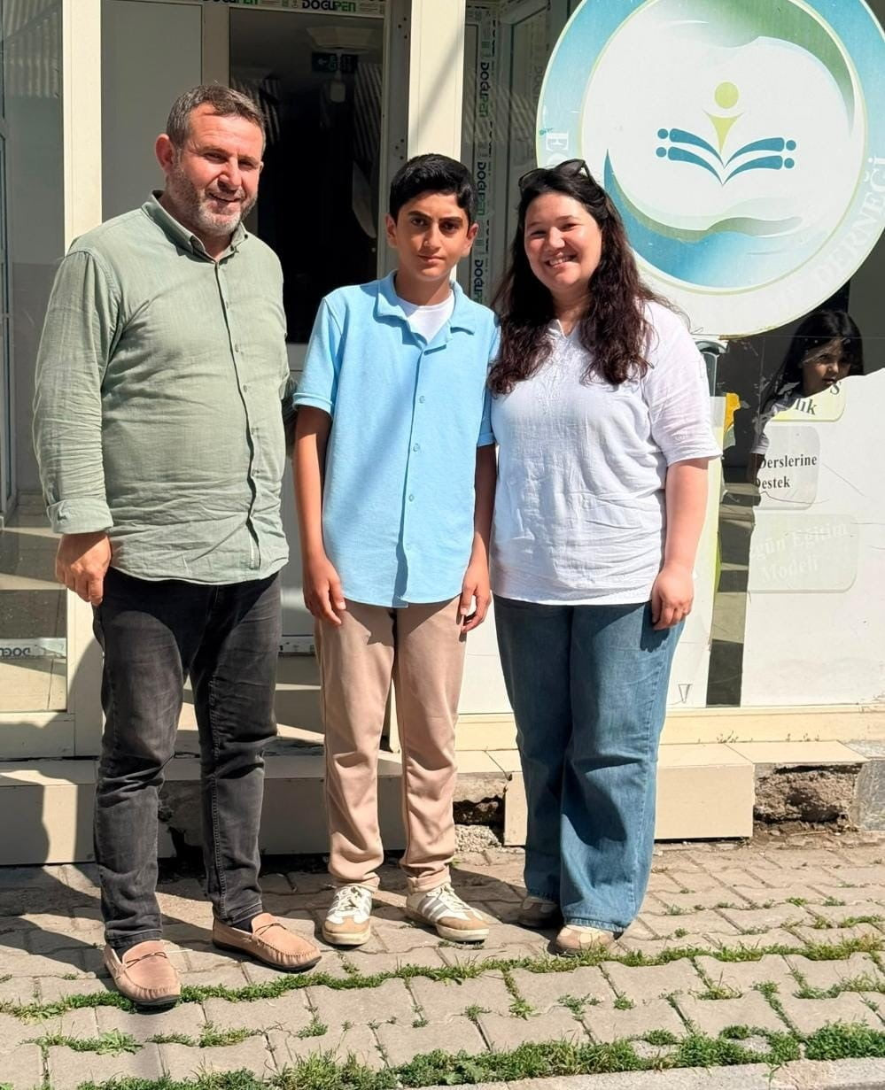LGS’DE AĞRI İL BİRİNCİSİ OLAN MUHAMMED YUSUF IŞIK PATNOS'UN GURURU OLDU