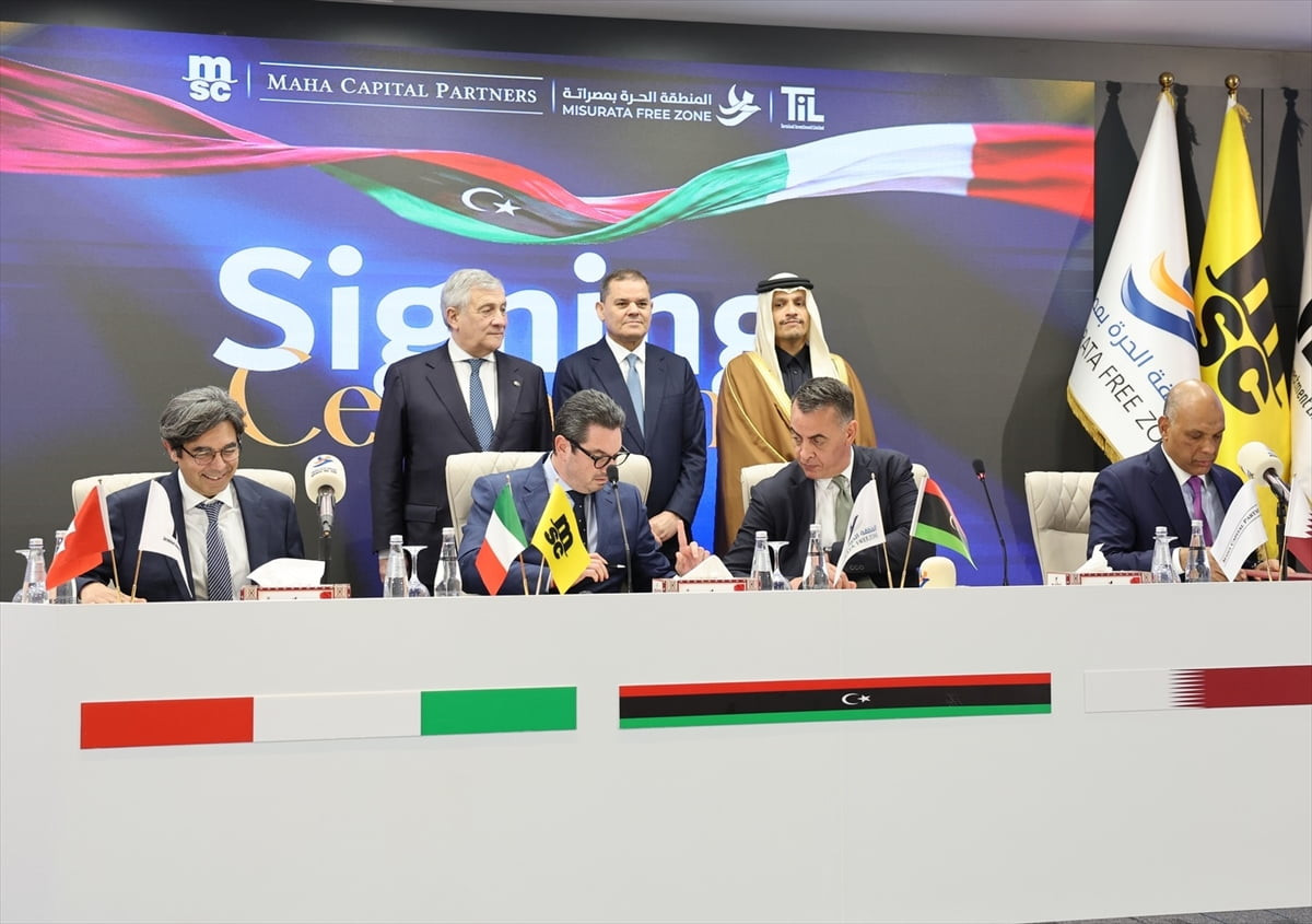 Libya, Katar ve İtalya Misrata Serbest Ticaret Bölgesinin genişletilmesi ve geliştirilmesi...
