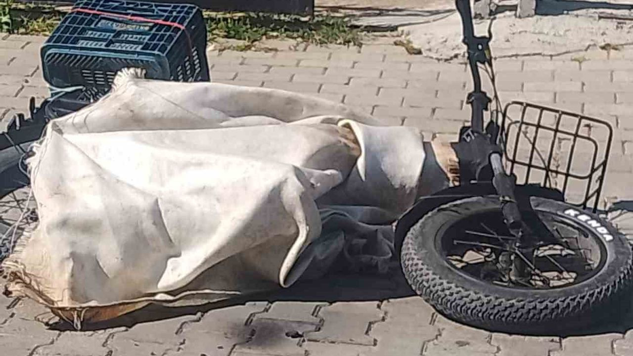 Lüleburgaz'da Elektrikli Bisiklet Patladı, Sürücü Yaralandı