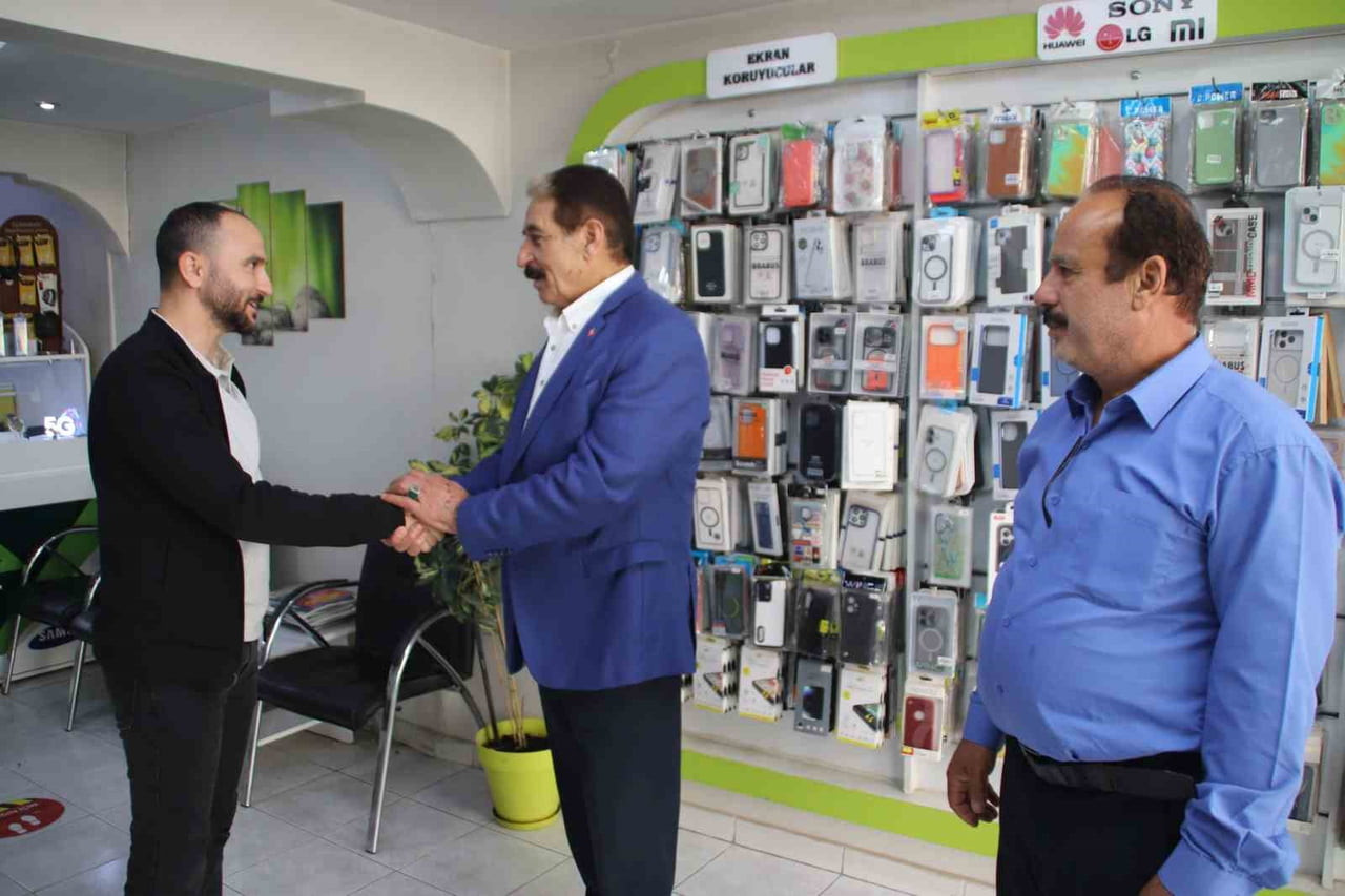 MALATYA ESNAF VE SANATKARLAR ODALARI BİRLİĞİ (MESOB) BAŞKANI ŞEVKET KESKİN, ODA BAŞKANLARIYLA...