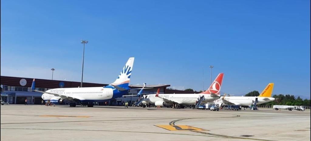 MALATYA HAVALİMANI’NDA 5 AYDA 342 BİN YOLCU TRAFİĞİ
