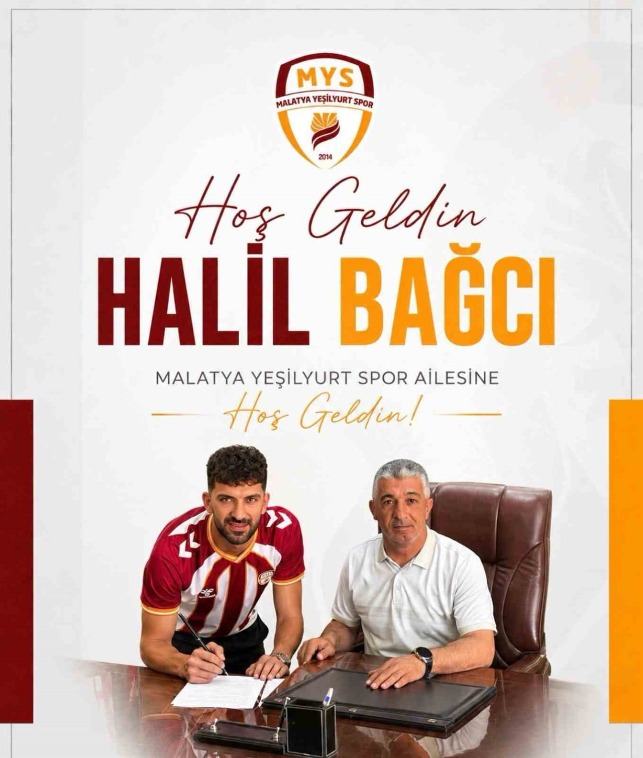 MALATYA YEŞİLYURT SPOR'UN KALESİ HALİL BAĞCI’YA EMANET