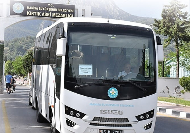 MANİSA BÜYÜKŞEHİR BELEDİYESİ, KURBAN BAYRAMI BOYUNCA VATANDAŞLARIN KABİR ZİYARETLERİNİ...
