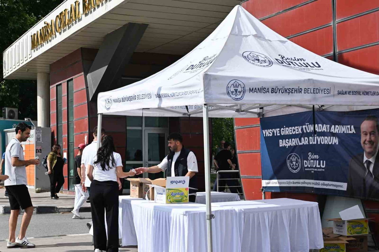 MANİSA BÜYÜKŞEHİR BELEDİYESİ, YÜKSEKÖĞRETİM KURUMLARI SINAVI (YKS) SÜRESİNCE SINAV MERKEZLERİ...