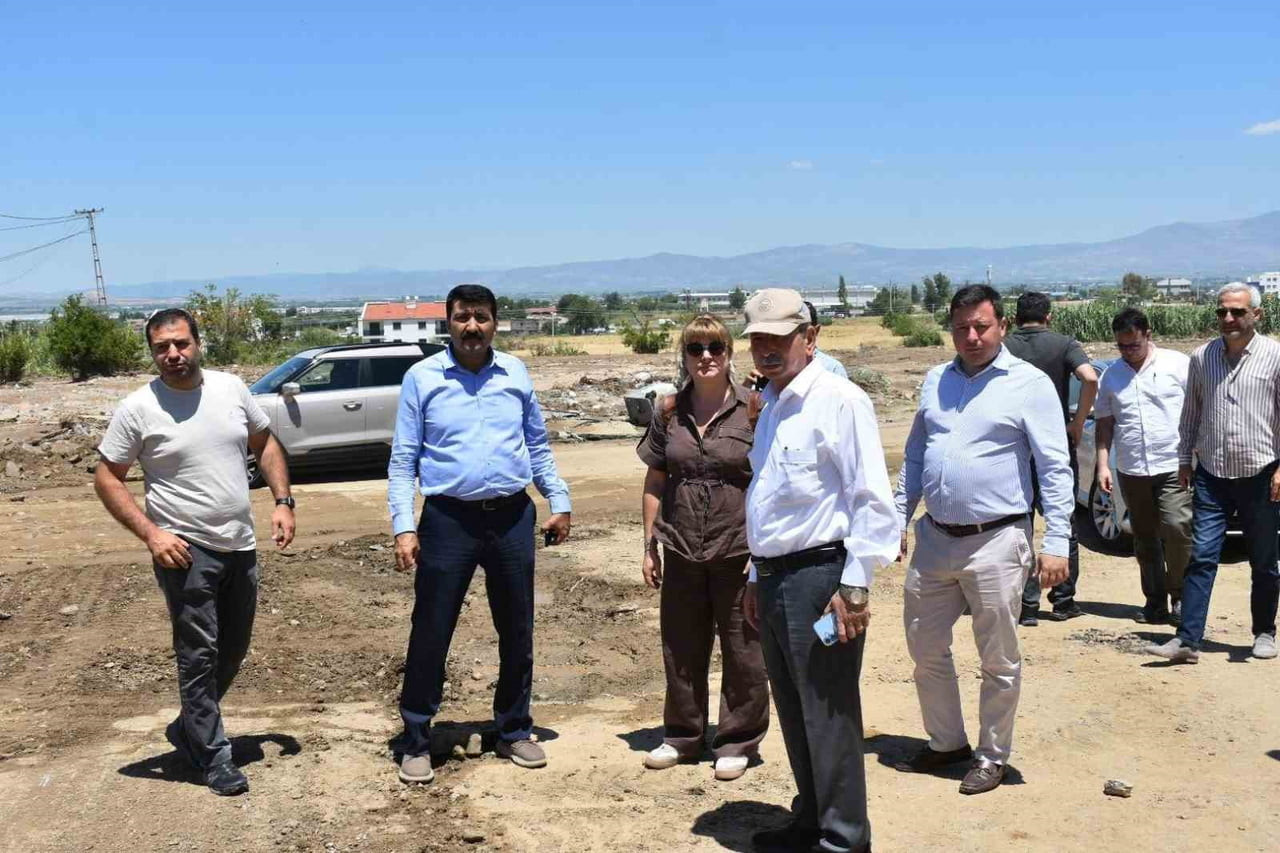 MANİSA'NIN SALİHLİ İLÇESİNDE MEYDANA GELEN KUVVETLİ YAĞIŞ VE ARDINDAN OLUŞAN SEL FELAKETİNİN...