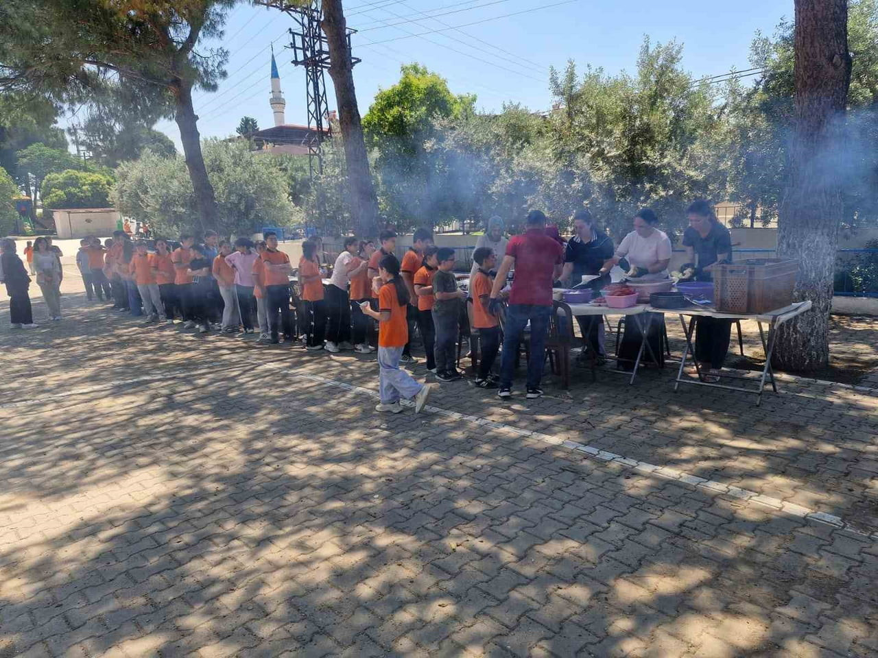 MANİSA'NIN SARIGÖL İLÇESİNDEKİ ÇAVUŞLAR İLKOKULU VE ORTAOKULU, BU YIL İKİNCİSİNİ DÜZENLEDİĞİ...