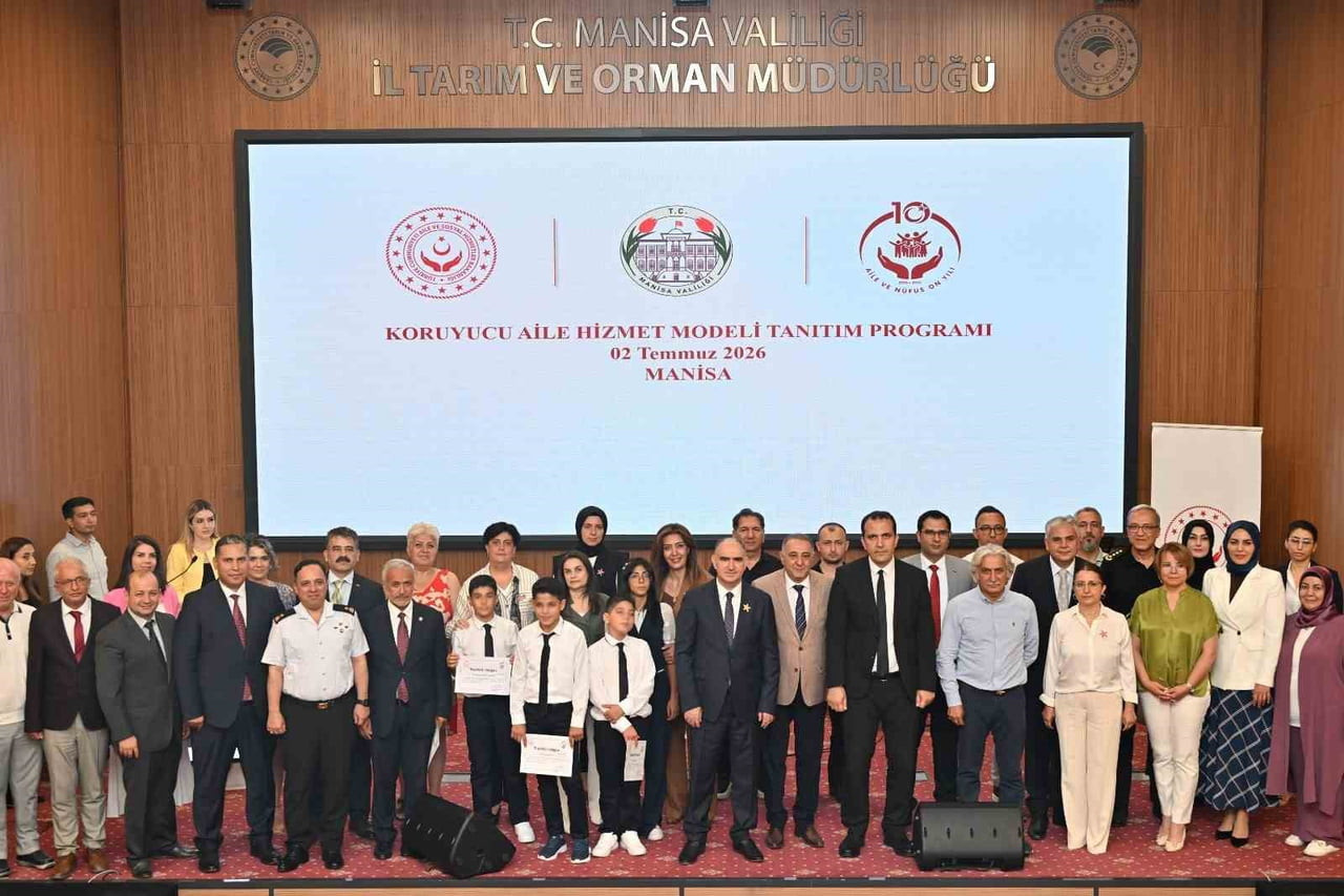MANİSA’DA 30 HAZİRAN KORUYUCU AİLE GÜNÜ KAPSAMINDA DÜZENLENEN TANITIM PROGRAMINDA KONUŞAN VALİ...