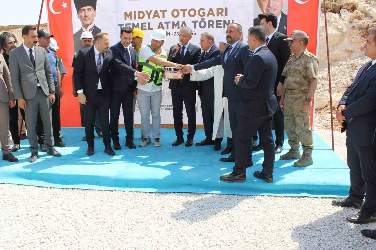 MARDİN BÜYÜKŞEHİR BELEDİYESİ TARAFINDAN MİDYAT’TA HAYATA GEÇİRİLECEK OLAN YENİ OTOGAR PROJESİNİN...