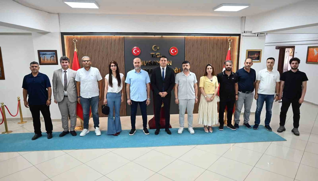 MARDİN GAZETECİLER, YAZARLAR VE EĞİTİM DERNEĞİ (MAGYED) YÖNETİMİ, NUSAYBİN KAYMAKAMLIĞI GÖREVİNE...