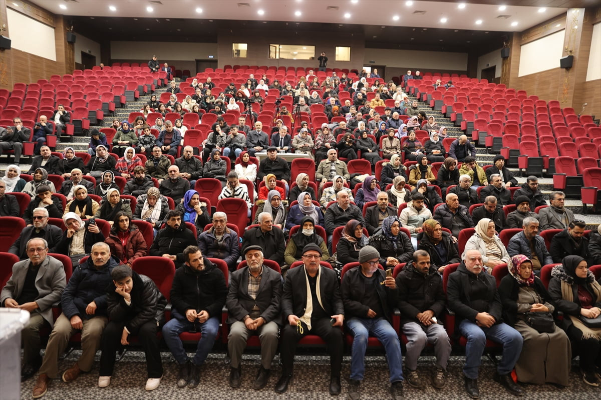 Mardin'de umreye gönderilecek evlilikte 25 yılını tamamlayan 47 çifti belirlemek için kura...