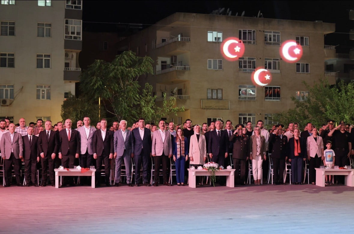 MARDİN’DE 15 TEMMUZ DEMOKRASİ VE MİLLİ BİRLİK GÜNÜ ANMA PROGRAMI DÜZENLENDİ