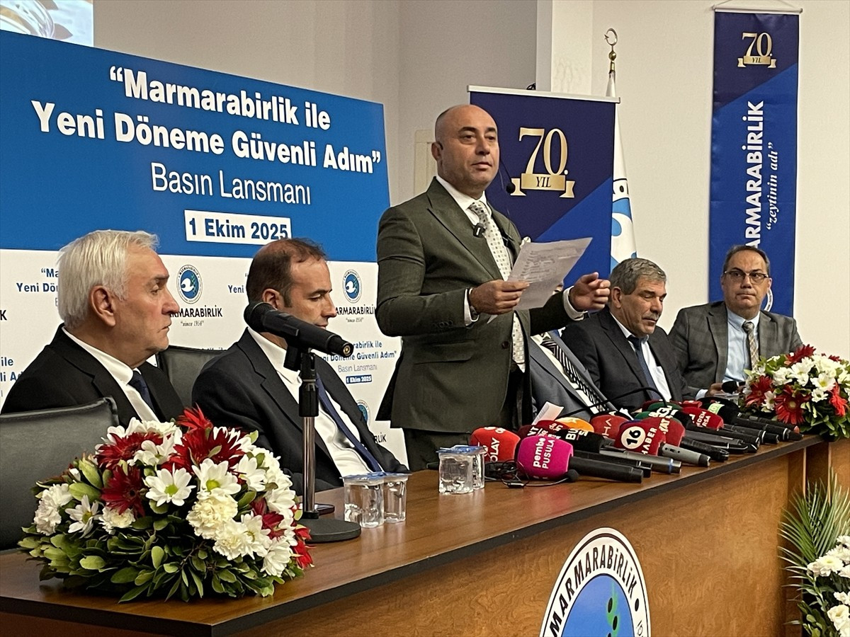 Marmara Zeytin Tarım Satış Kooperatifleri Birliği (Marmarabirlik) Yönetim Kurulu Başkanı Ali...