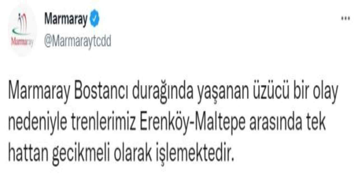 Marmaray açıklaması