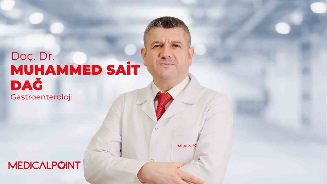MEDİCAL POİNT GAZİANTEP HASTANESİ GASTROENTEROLOJİ UZMANI DOÇ. DR. MUHAMMED SAİT DAĞ, "YAZ...