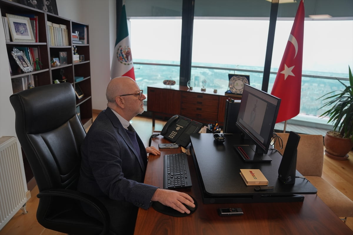 Meksika'nın Ankara Büyükelçisi Javier Diaz de Leon, Anadolu Ajansının (AA) gözünden 2025'e damga...