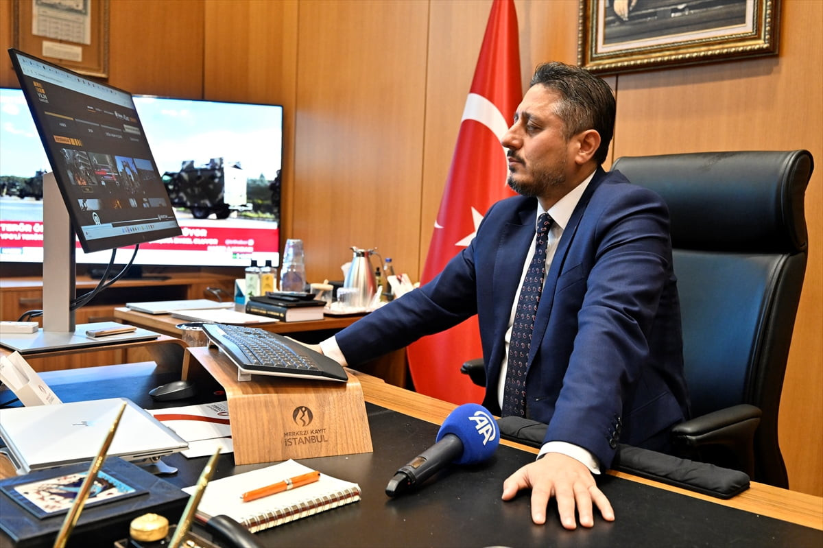 Merkezi Kayıt Kuruluşu (MKK) Genel Müdürü ve Yönetim Kurulu Üyesi Ekrem Arıkan, Anadolu Ajansının...