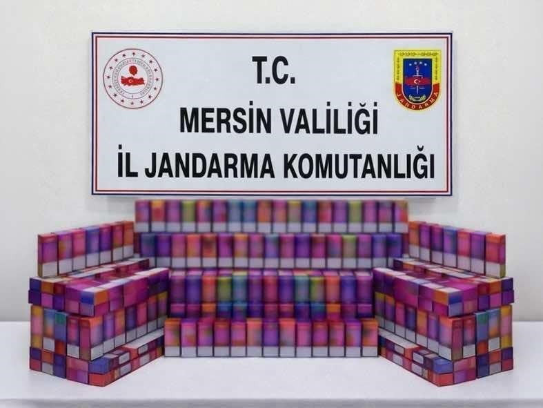 MERSİN İL JANDARMA KOMUTANLIĞI EKİPLERİNİN KAÇAKÇILIKLA MÜCADELE KAPSAMINDA DÜZENLEDİĞİ...