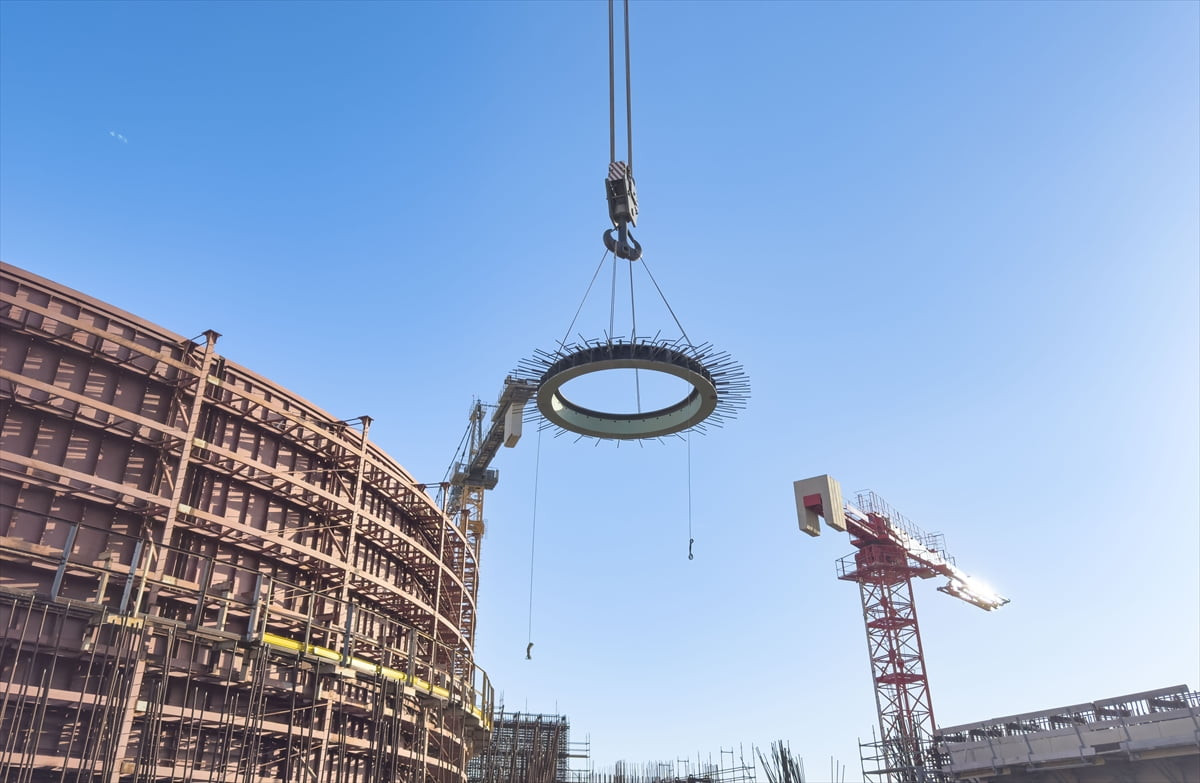 Mersin'de yapımı devam eden Akkuyu Nükleer Güç Santrali'nde (NGS), dördüncü güç ünitesinin reaktör...