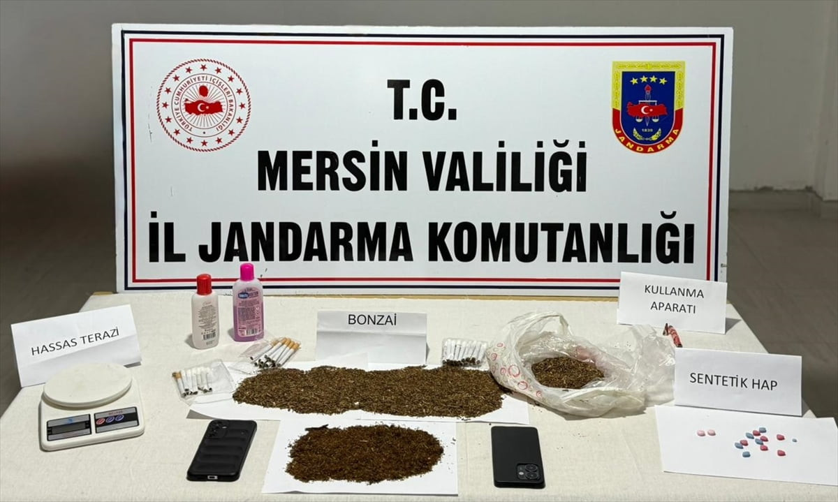 Mersin'in Bozyazı ilçesinde uyuşturucu operasyonunda yakalanan şüpheli tutuklandı. Operasyonda 317...