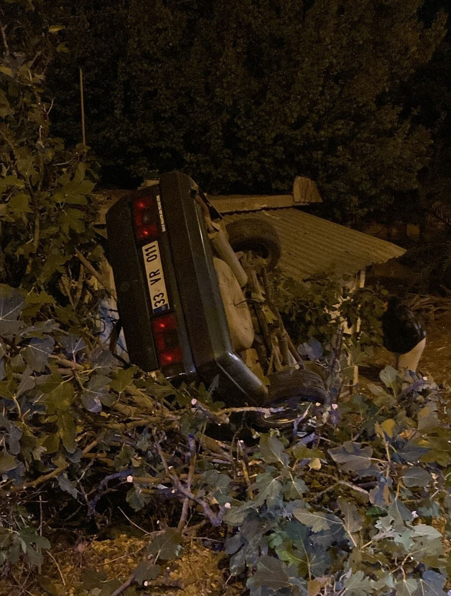 Mersin'in Silifke ilçesinde evin duvarına çarpan otomobildeki sürücü hayatını kaybetti.