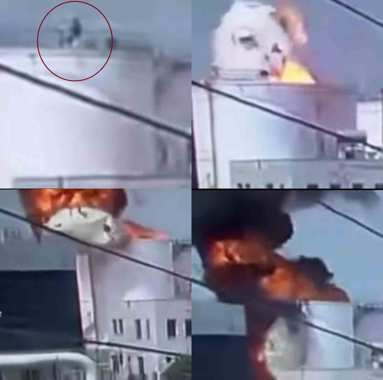 MERSİN’DE BİR İŞÇİNİN HAYATINI KAYBETTİĞİ YAĞ ÜRETİM VE ENERJİ DEPOLAMA TESİSİNDEKİ YANGIN KÖPÜKLÜ...