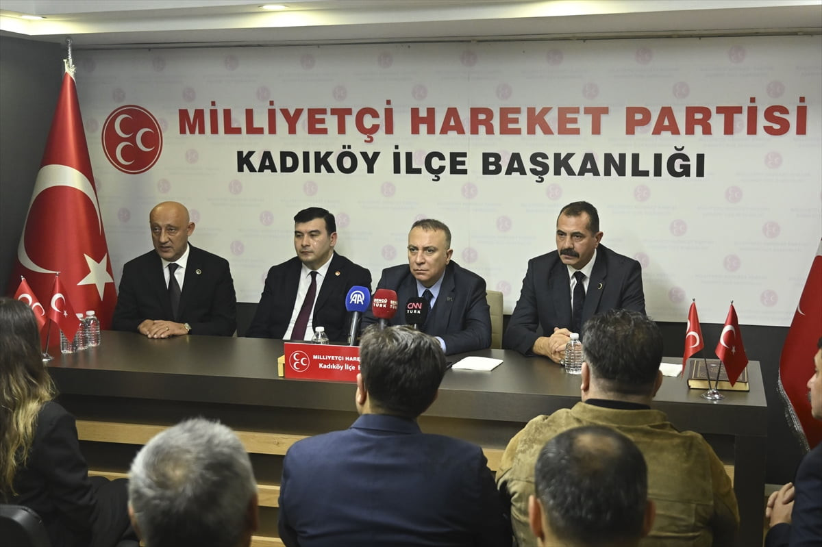 MHP Genel Başkan Yardımcısı İzzet Ulvi Yönter (sağ 2), "Hayırlı Günler Komşum, Derdin Derdimizdir"...