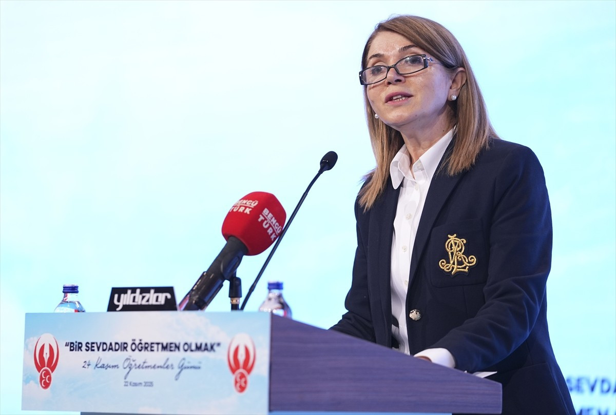 MHP Genel Başkan Yardımcısı Zühal Topcu, MHP Genel Başkanı Devlet Bahçeli'nin himayesinde, parti...