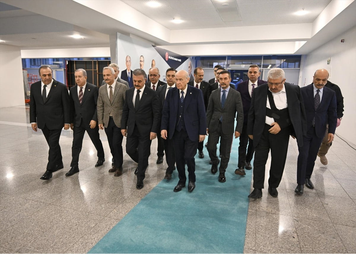 MHP Genel Başkanı Devlet Bahçeli, partisinin Merkez Yönetim Kurulu, (MYK), Merkez Disiplin Kurulu...