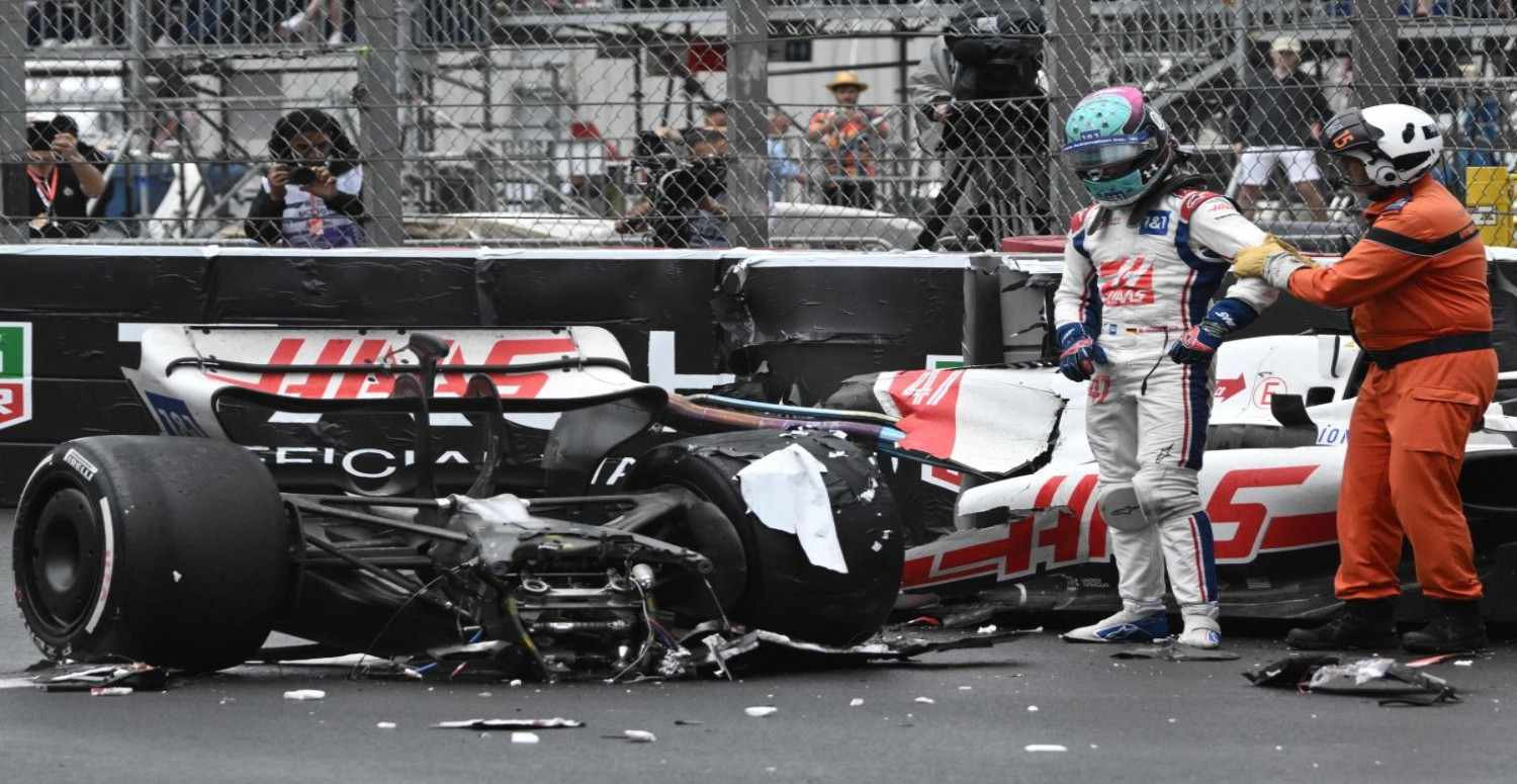 Mick Schumacher kaza yaptı