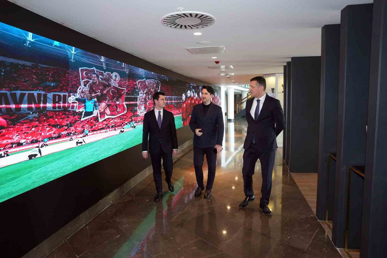 MİLLİ EĞİTİM BAKAN YARDIMCISI MUHAMMET BİLAL MACİT, TÜRKİYE FUTBOL FEDERASYONU BAŞDANIŞMANI YUSUF...