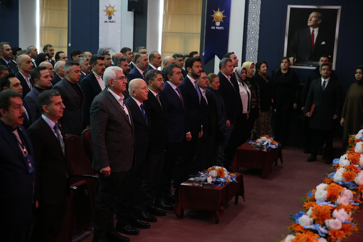 Milli Eğitim Bakanı Yusuf Tekin, AK Parti Teşkilat Başkanlığınca Erzurum'da düzenlenen Kuzey Doğu...